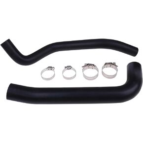 Fuel Filler Hose and Vent Hose Set with Clamps AM-948782318 5357970 5357971 Compatible With Jeep CJ5 CJ7 1978-1986 with 15 Gallon Tank