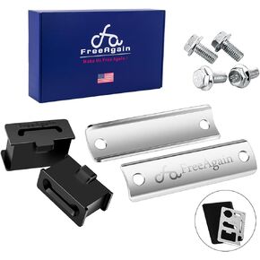 US Support Rear Air Cushion Muffler Shockproof Exhaust Tail Bracket Crash Pad Suitable Fits for Harley Touring Road King Street Glide CVO (Replace: 65724-85) FreeAgainmotors FreeAgain guaranteed fit