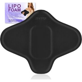 Abdominal Board Surgery Liposuction - Ab Board Post Surgery Liposuction, Lipo Foam Abdominal Compression Board for Tummy Tuck & Liposuction Post Surgery Recovery (Black)