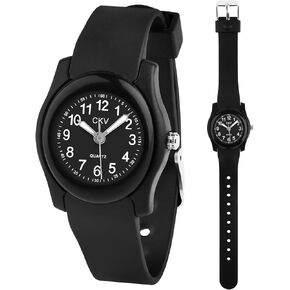 Kids Watch for Boys Girls Watches Age 3-12, 3ATM Waterproof Kids Analog Watch Time Teaching Easy to Read Kids Presents