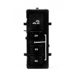 4x4 Selector Switch, 4WD - Compatible with Chevy, GMC Vehicles - Silverado, Suburban, Avalanche, Yukon, XL, Sierra 2003-2007 - Replaces 19259312, 15164519, 15136040