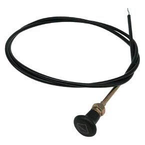 054-8017-00 290-610 Choke Cable Replacement for Bad Boy Most CZT, CZT Elite, Compact Outlaw, MZ, MZ Magnum, Maverick, Outlaw, Outlaw XP, ZT and ZT Elite Zero-Turn mowers ，62"" Long, black