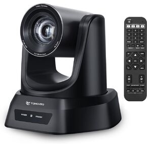3X Optical Zoom PTZ Camera HDMI USB 3.0 1080P 60fps 114-Degree Wide-Angle for Video Conference Business Meeting Live Streaming Online Learn with Zoom Skype Teams OBS and More