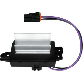 Marsflex Blower Motor Resistor 4P1516 2003 2004 2005 2006 for Chevrolet Chevy Tahoe Silverado Trailblazer, for GMC Yukon Envoy, for Cadillac Escalade Blower Resistor 15-80567 for Auto AC Control