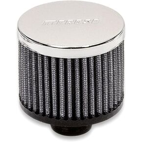 Moroso 68817 Valve Cover Breather, Push In Style, Non Hooded