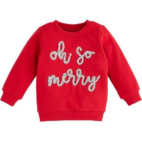 Mud Pie Kids Children Oh So Merry Sweatshirt
