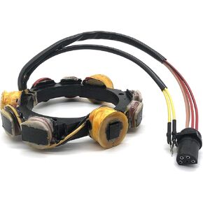 Stator For Johnson Evinrude 173-4560 0584560 0763763 Outboard 35 JET,40,50,60,65,70 HP 1992-2005 12-Amp 2/3-Cylinder 2-Stroke