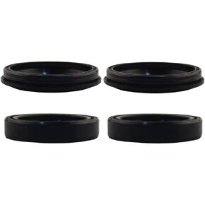 AHL Front Fork Shock Oil Seal and Dust Seal Set 49mm x 60mm x 11mm for Dyna Street Bob EFI FXDBI 2006-2011