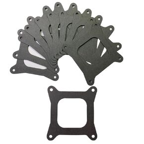 Open Center Carburetor Base Gasket for square flange 4150/4160 carburetor compatible with Holley EFI throttle body Replacement for Holley 108-10 Gasket