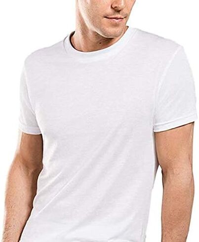 ستافورد رقبة دائرية بيضاء 3 قطع 100% قطن in Kuwait