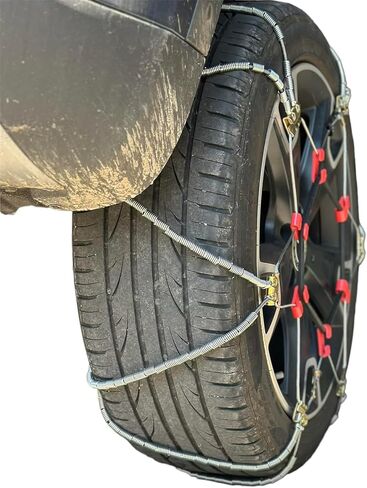 TireChain.com 235/45R19 سلاسل إطارات الكابلات - نمط قطري، تباع لكل زوج in Saudi Arabia
