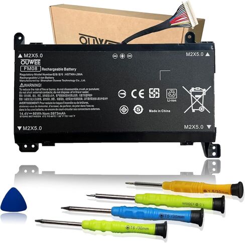 OUWEE HSTNN-IB8C SS03XL Laptop Battery Compatible with Hp EliteBook 730 735 740 745 755 830 840 846 G5 745 840 G6 ZBOOK 14U G5 G6 Series HSN-I12C HSN-I13C-4 HSTNN-LB8G 932823-421 933321-855 50Wh in Saudi Arabia