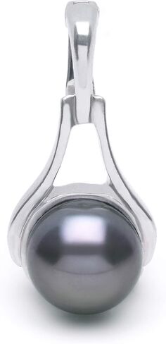 Enhancer 9-10mm AA Quality Freshwater 925 Sterling Silver Cultured Pearl Pendant For Women in Kuwait