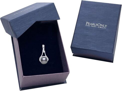 Enhancer 9-10mm AA Quality Freshwater 925 Sterling Silver Cultured Pearl Pendant For Women in Kuwait