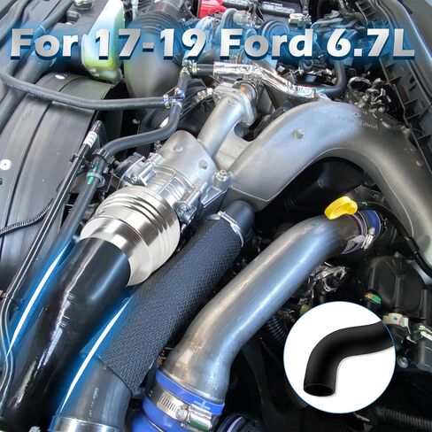Cold Side Intercooler Pipe, Compatible With Ford 2017-2024 F250 F350 F450 Powerstroke 6.7L, Replacement for Part # 122008 in Saudi Arabia