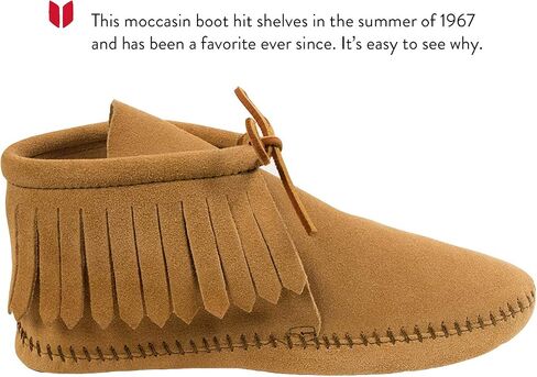 Minnetonka Women's Classic Fringe Boot in Saudi Arabia