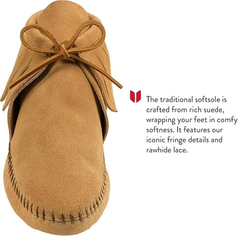 Minnetonka Women's Classic Fringe Boot in Saudi Arabia