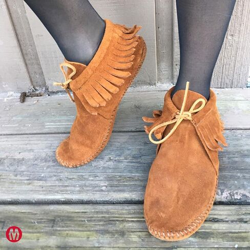 Minnetonka Women's Classic Fringe Boot in Saudi Arabia