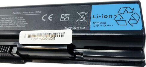 GHU بطارية جديدة 48 وات PA3534U-1BRS متوافقة مع توشيبا A200 A210 A300 A350 A355 L300 L305 L450 L500 L505 L555 PA3533U-1BRS PA3533U-1BAS PA3534U-1BAS PA3535U-1BAS in Saudi Arabia