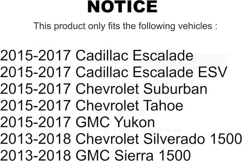 Rear Parking Brake Hardware Kit 13-H7377 Replacement For Chevrolet Silverado 1500 GMC Sierra Tahoe Suburban Yukon Cadillac Escalade ESV in Saudi Arabia