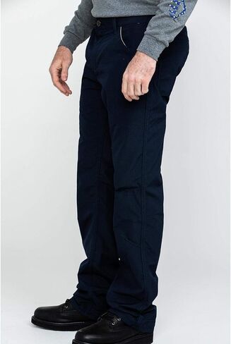 Ariat Male FR M4 Relaxed DuraLight Ripstop Boot Cut Pant Navy 34W x 32L in Saudi Arabia