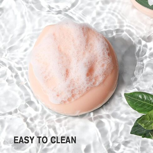 FERYES Large Teardrop Powder Puff for Powder Foundation & Concealer, Makeup Setting - Makeup Puff for Loose Powder, Cosmetics, 2 PCS in Saudi Arabia