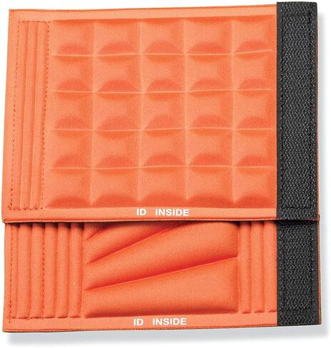 Luggage Handle Wraps, Set of 2, Padded Grip Handle Covers for Bags, Hidden ID Section, Colorful Suitcase Tag Identifier, Travel Accessories in Kuwait