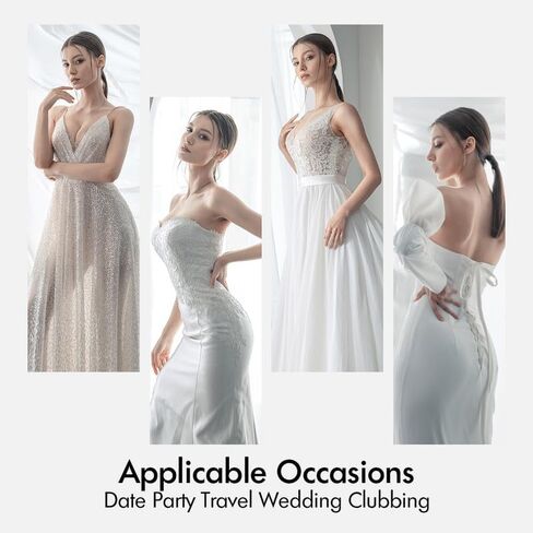 حمالة صدر لاصقة من VCNBRA بدون حمالات، حمالة صدر غير مرئية قابلة لإعادة الاستخدام لفستان بدون ظهر in Kuwait