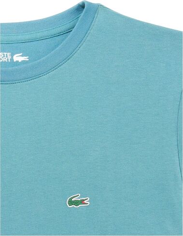 Lacoste Unisex-child Sport Short Sleeve Crewneck Ultra Dry Classic T-shirt, Hydro, 6 Years in Saudi Arabia