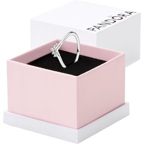 Pandora Tiara Wishbone Ring - Ring for Women - With Clear Cubic Zirconia - Jewelry for Women with Gift Box