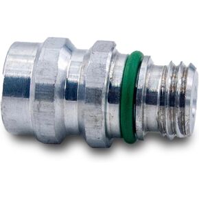 High Pressure AC valve, Air Conditioning Service Port Compatible with GMC Chevy Select Models (Upgrade Aluminum)