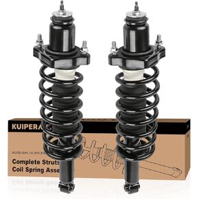 172368 172401 Front and Rear Struts Complete Assembly Shocks Absorbers Compatible for 2007-2010 Jeep Compass Patriot/Compatible for 2007-2012 Dodge Caliber (set of 4)