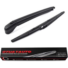 OTUAYAUTO Rear Windshield Wiper Arm Blade Set - Replacement for Mazda CX-5 CX5 2013-2023 - Factory Style Back Wiper Cover Accessories Assembly for Rear Window