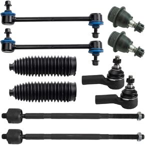 TRQ Front Steering & Suspension Kit Compatible with 2010-2013 Ford Transit Connect