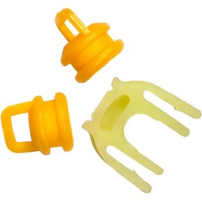 Transmission shifter linkage Cable Bushing Repair Kit Set 14104 15276979 52855956AG Clip For Chevy Silverado 1500 2500 3500 4.3L 5.3L 6.0L 6.2L 6.6L Buick Cadillac GMC JEEP RAM Dodge 2004-2020(1Set)