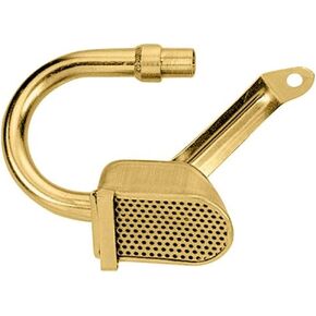 Milodon 18310 Gold Zinc Plated Deep Sump Oil Pan Pickup for Small Block Chevy