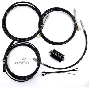 NFR0013 Nylon Fuel Line Replacement Kit Compatible With 1988 1989 1990 1991 1992 1993 1994 1995 1996 1997 Chevrolet GMC Gas Trucks