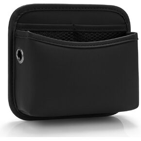 Accmor Universal Car Side Pocket Organizer, PU Leather Car Pocket Pouch for Car Seat, Door, Window, Console, Keys Cards Cell Phone Sunglasses Holder for Car, Multifunctional Car Organizer Accessories