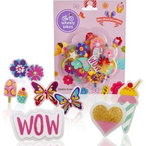 Bike Wheel Spoke Accessories - Bike Spoke Decorations & Attachment for Kids - Bicycle Accessories for Boys & Girls, Goodie Bag Stuffers and Party Favors