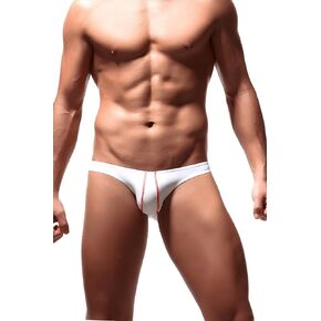 Men Ice Silk Bikini Low Rise Slim Fit Briefs Breathable Underwear