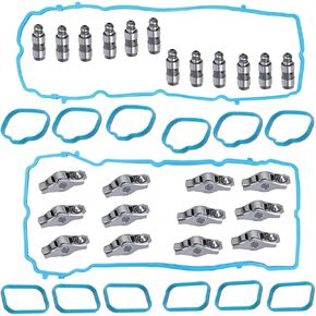 طقم ذراع ورافع الروك لسيارة جيب شيروكي رانجلر كرايسلر 200 300 3.6L Pentastar Lifters Dodge Ram 1500 Challenger Charger Journey Avenger 3.6 2011-2020 5184296AH 5184332AA WQdunmo