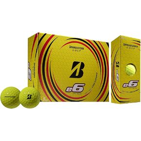 BRIDGESTONE 2021 e6 Golf Balls (One Dozen), White