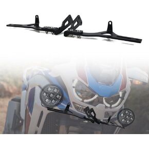Xitomer 5mm Steel Motorcycle Auxiliary Light Mount, Fit for 2024 2023 2022 Africa Twin CRF1100L Adventure Sports ES 2020-2024, Auxiliary Light Bracket Led Light Mounts