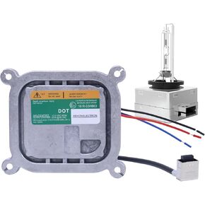 Xenon HID Headlight Ballast Control Unit Compatible with 2010-2019 Mustang Flex Edge Escape F-150 8A5Z-13C170-A DL3Z-13C170-A 7L7Z-13N021-A HID 10 R-034663 with Igniter & D3S Bulb in Kuwait