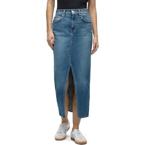Hudson Jeans Women's Reconstructed Midi Skirt, Lucent, 28