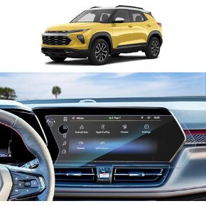SKTU 2021 2022 2023 Chevy Trailblazer Screen Protector 8In Navigation Display Chevy Trailblazer Accessories 2022 2023 Tempered Glass 9H Hardness Anti-Explosion & Scratch HD Clear Chevy GPS LCD Chevy Trailblazer 2022 2023 Screen Protector