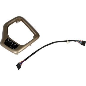 Dorman 601-401 Shifter Bezel with Harness Kit Compatible with Select Jeep Models, Tan