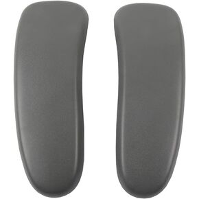 Vinyl Arm Pads Caps Replacement for Herman Miller Classic Aeron Office Chair Smoke Color