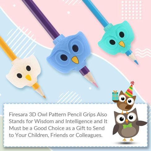 Firesara Training Grips, Original Breakthrough Assorted Writing Aid Grip Trainer Posture Correction Finger Grip for Kids Preschoolers Children Adults Special Needs for Lefties or Righties(4PCS) in Kuwait