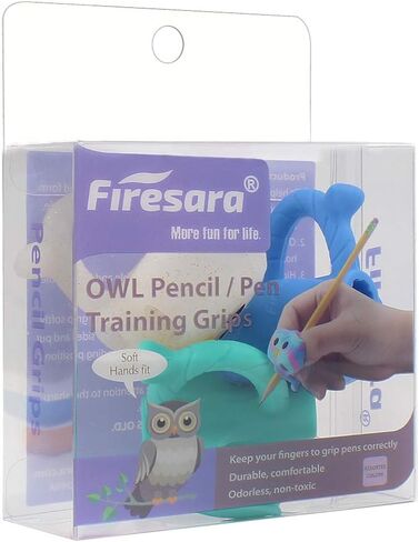 Firesara Training Grips, Original Breakthrough Assorted Writing Aid Grip Trainer Posture Correction Finger Grip for Kids Preschoolers Children Adults Special Needs for Lefties or Righties(4PCS) in Kuwait